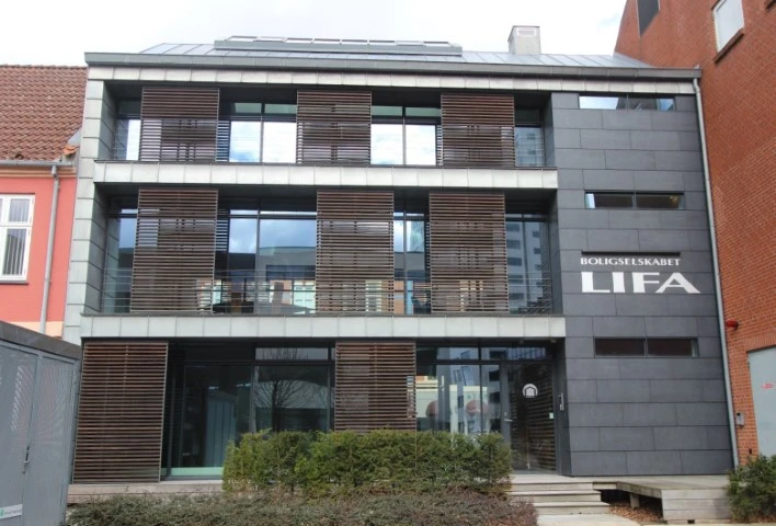 Boligselskabet LIFA's kontor på Havnegade i Vejle